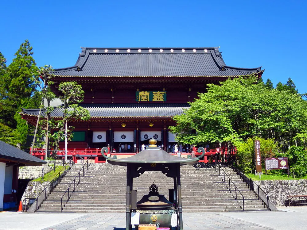 Sanbutsudo Hall of Rinnoji Temple